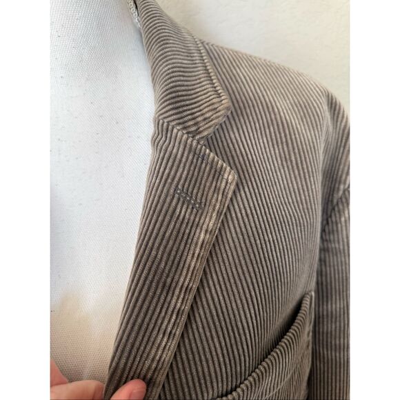 Polo Ralph Lauren Men’s Corduroy Blazer Sport Coat Brown 44L Patch Pockets - Picture 7 of 11